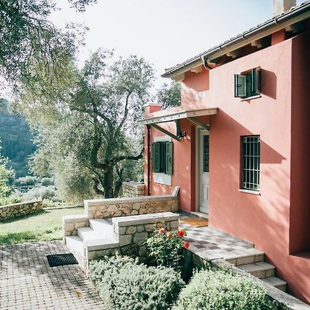 Villa La Casa Rossa Áyios Nikítas Exterior foto