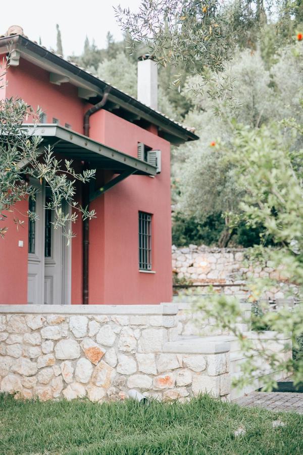 Villa La Casa Rossa Áyios Nikítas Exterior foto