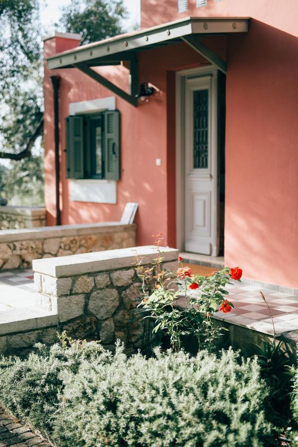 Villa La Casa Rossa Áyios Nikítas Exterior foto