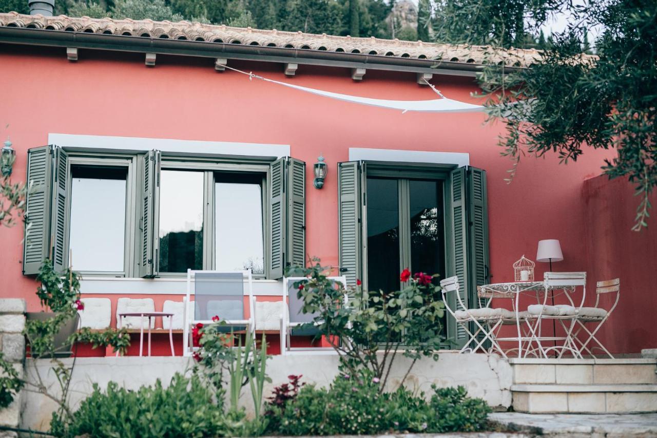 Villa La Casa Rossa Áyios Nikítas Exterior foto