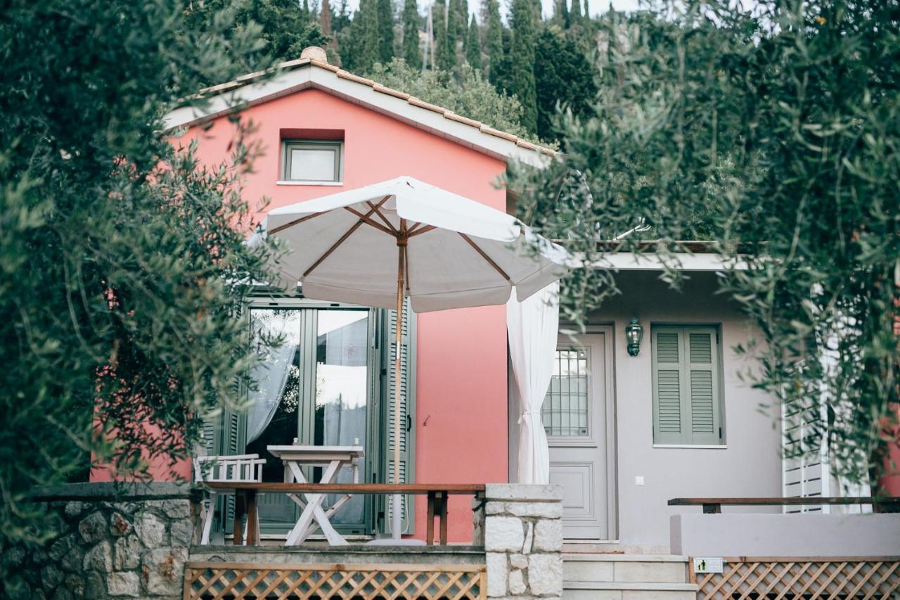 Villa La Casa Rossa Áyios Nikítas Exterior foto