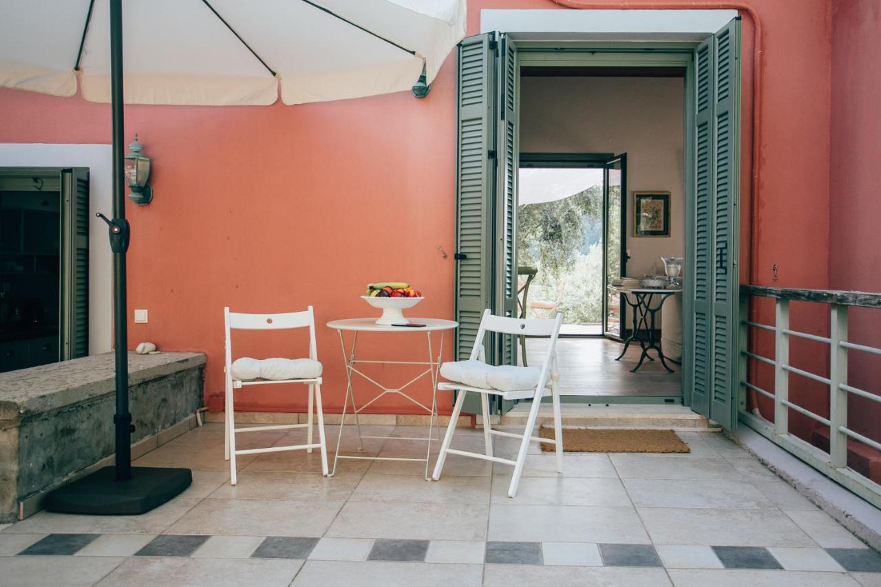 Villa La Casa Rossa Áyios Nikítas Exterior foto