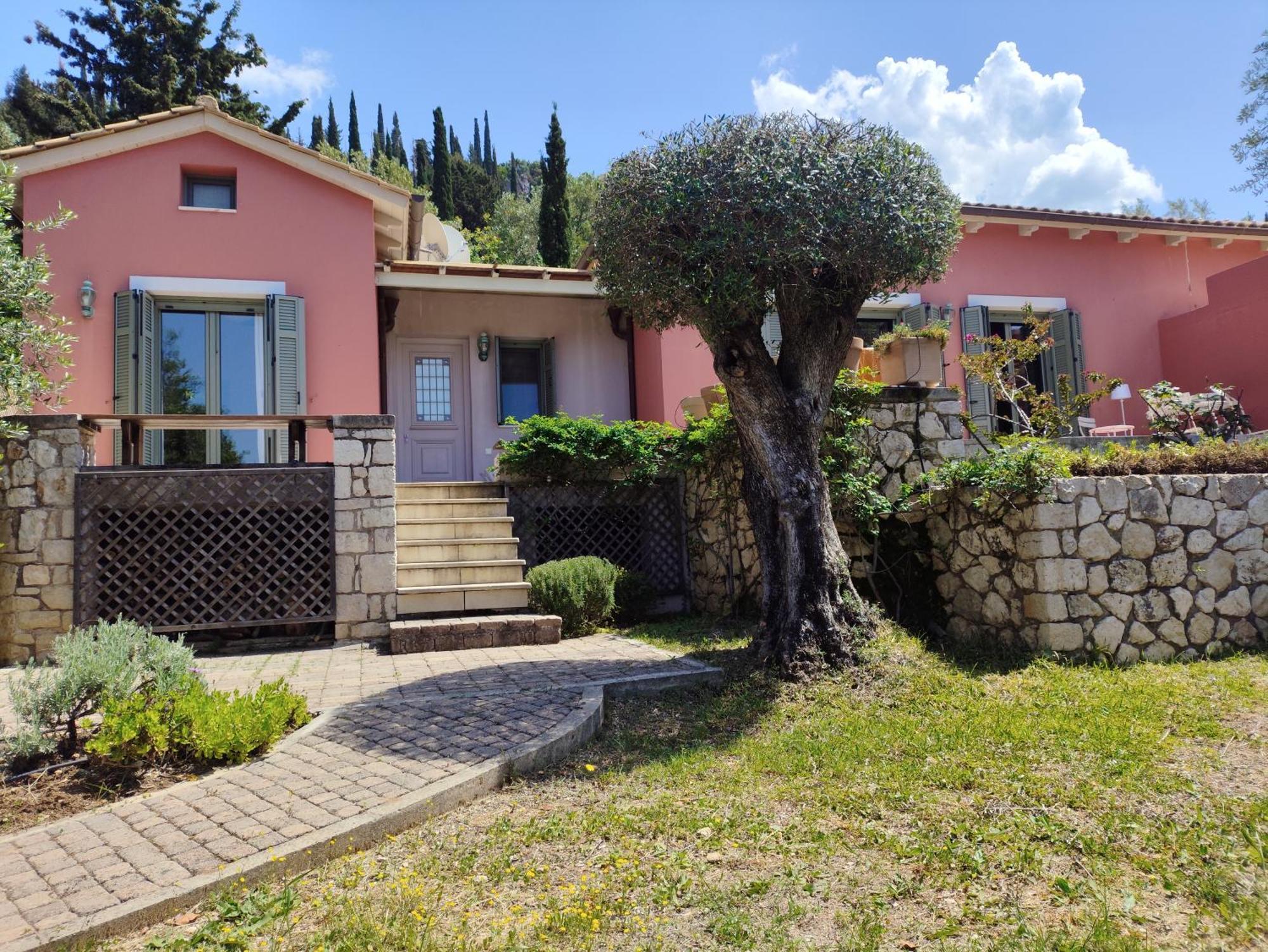 Villa La Casa Rossa Áyios Nikítas Exterior foto